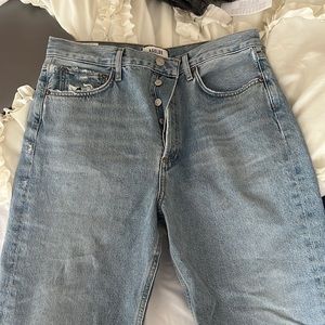 Agolde wide leg jeans